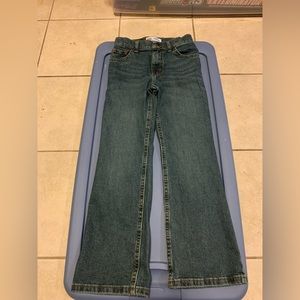 Wrangler classic boot cut jeans boys grade school size 10 slim